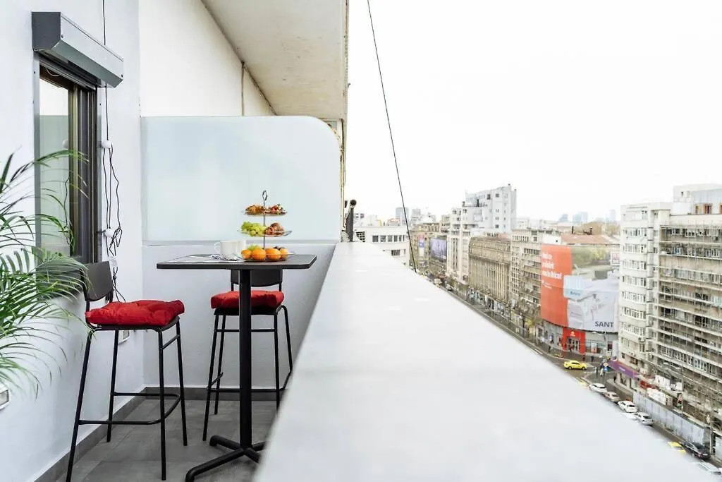 Lejlighed Amazing City View - Terrace+Netflix - City Center Bukarest